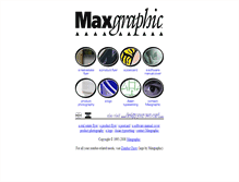 Tablet Screenshot of maxgraphic.com